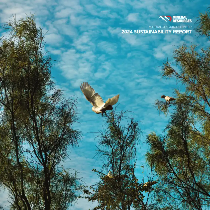 2024 Sustainability report cover